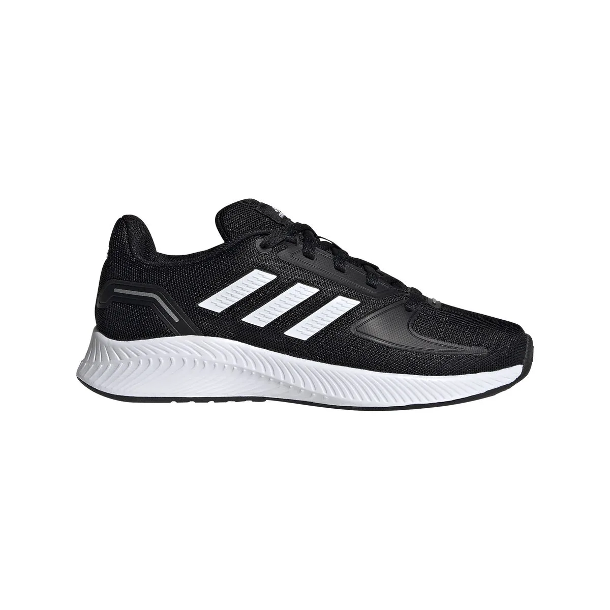 Runfalcon 2.0 Laufschuh Kinder Freizeitschuhe, schwarz, Größe 38 ⅔ 38 ⅔