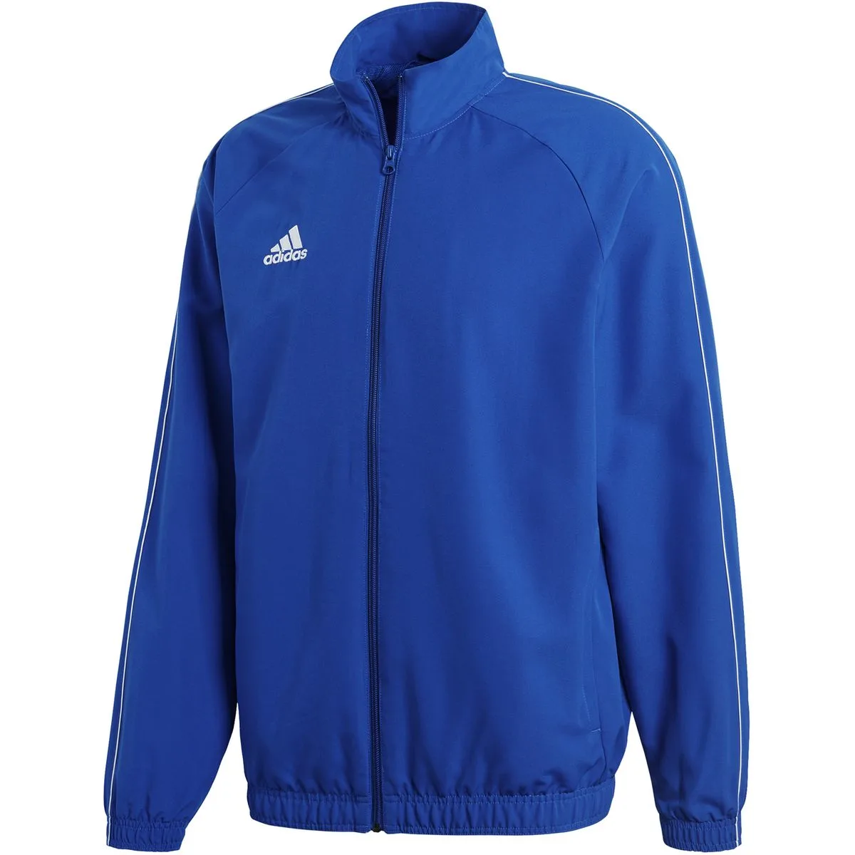 Core 18 Präsentationsjacke Herren Fußballjacke, blau L