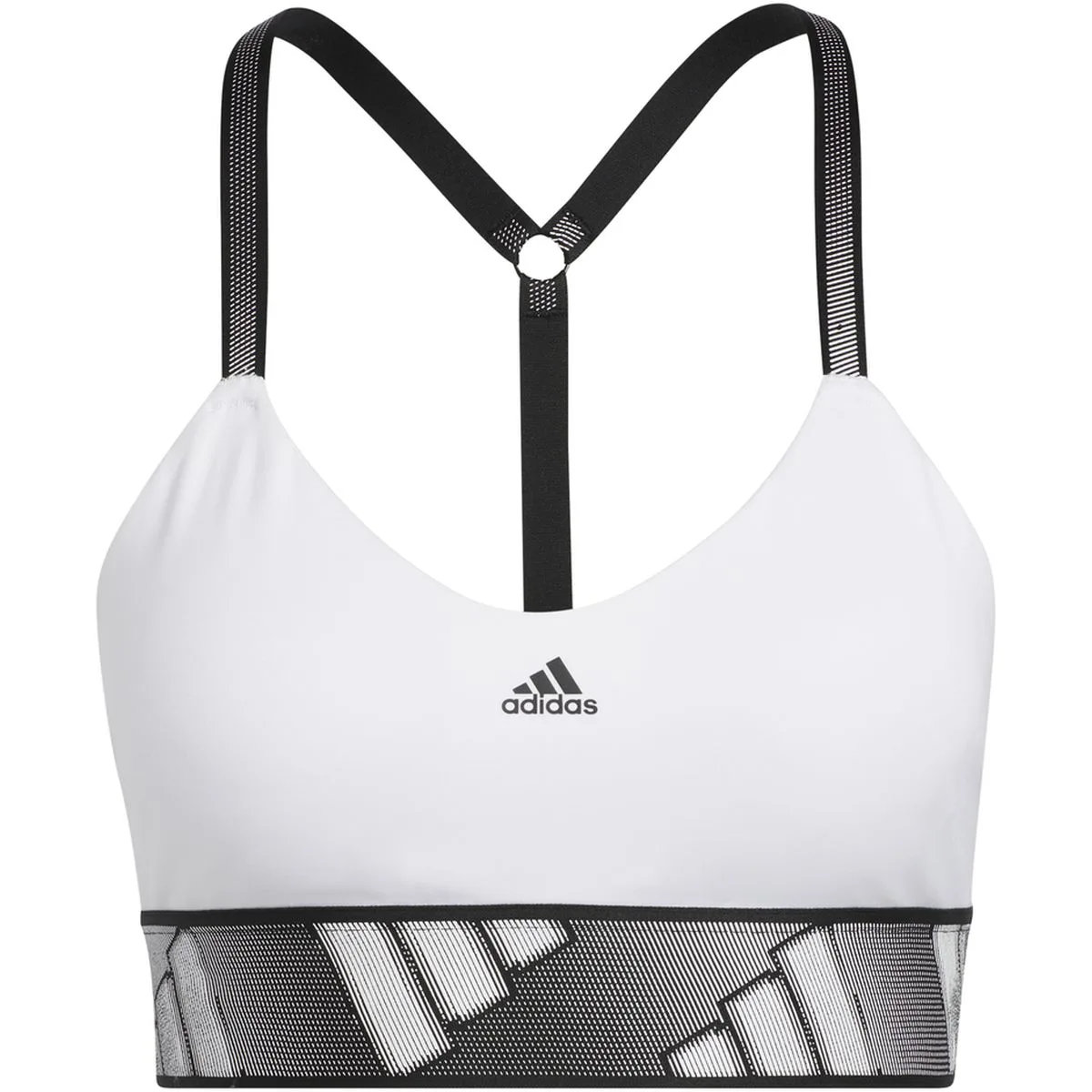 Adidas All Me Light Support Training Sport-BH Damen weiß