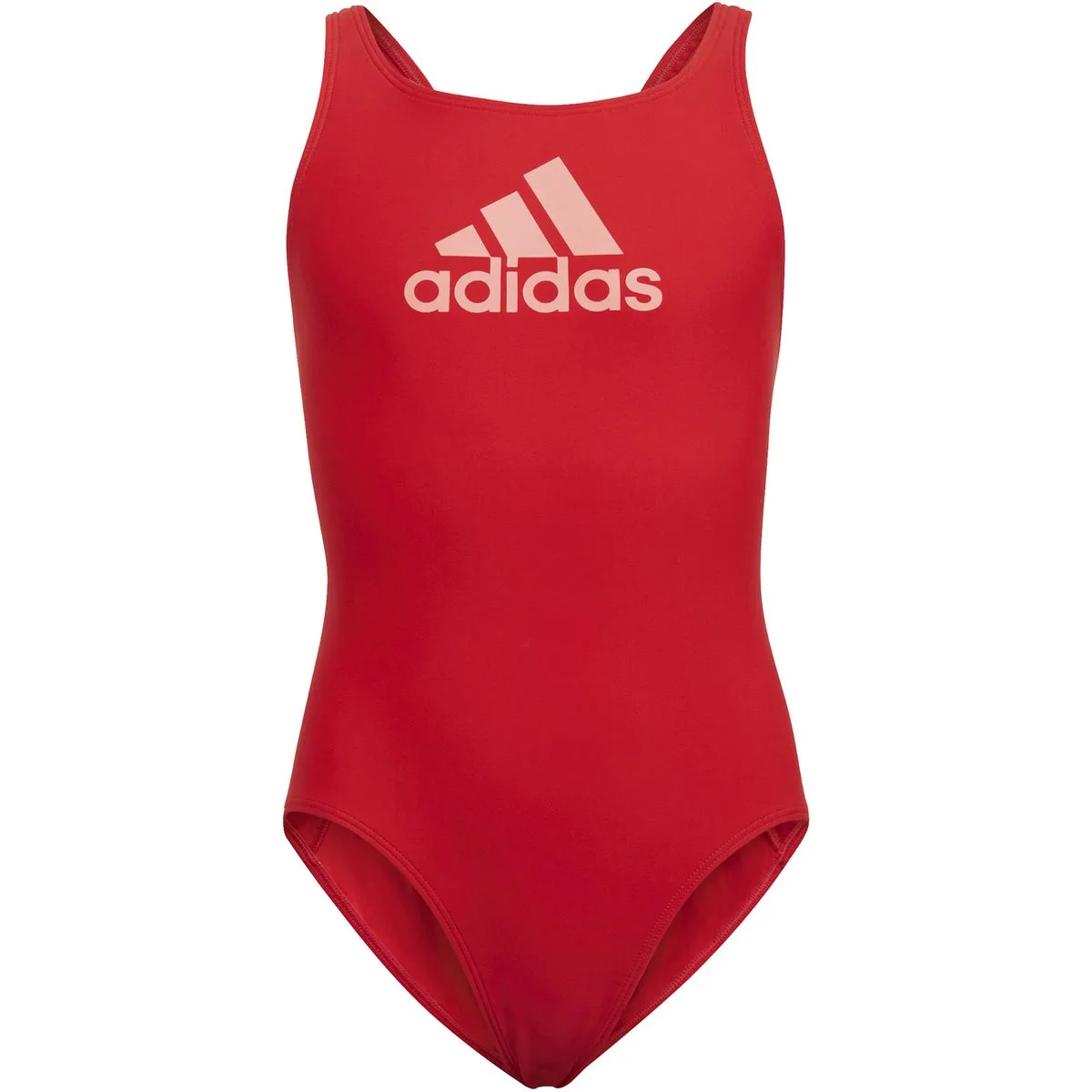 Adidas Badge of Sport Badeanzug Mädchen rot