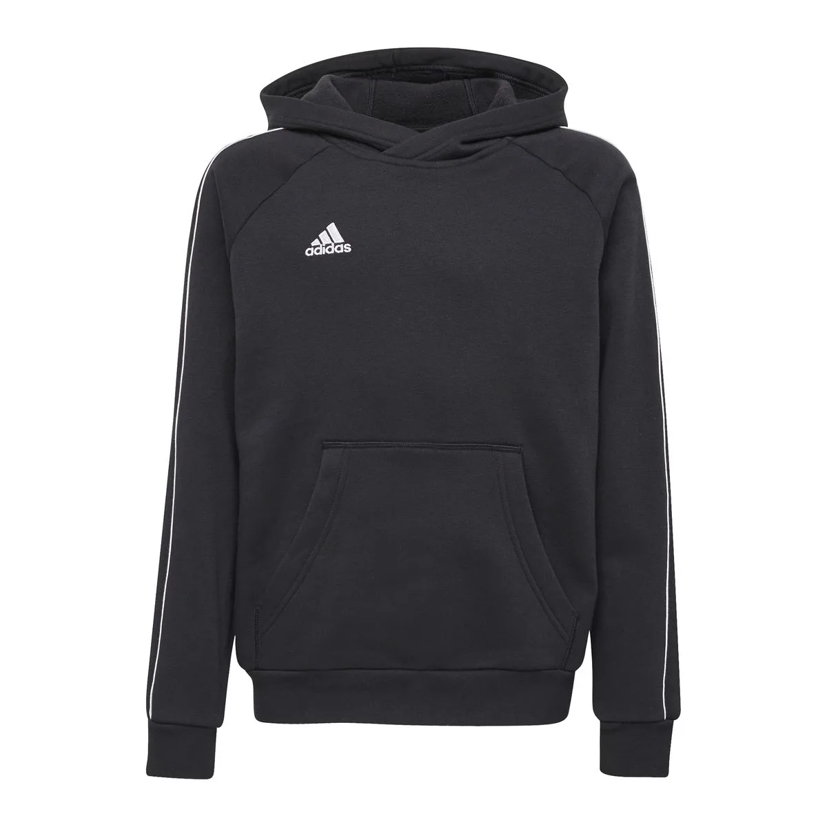 Core 18 Hoodie Kinder Kapuzensweater, schwarz 128