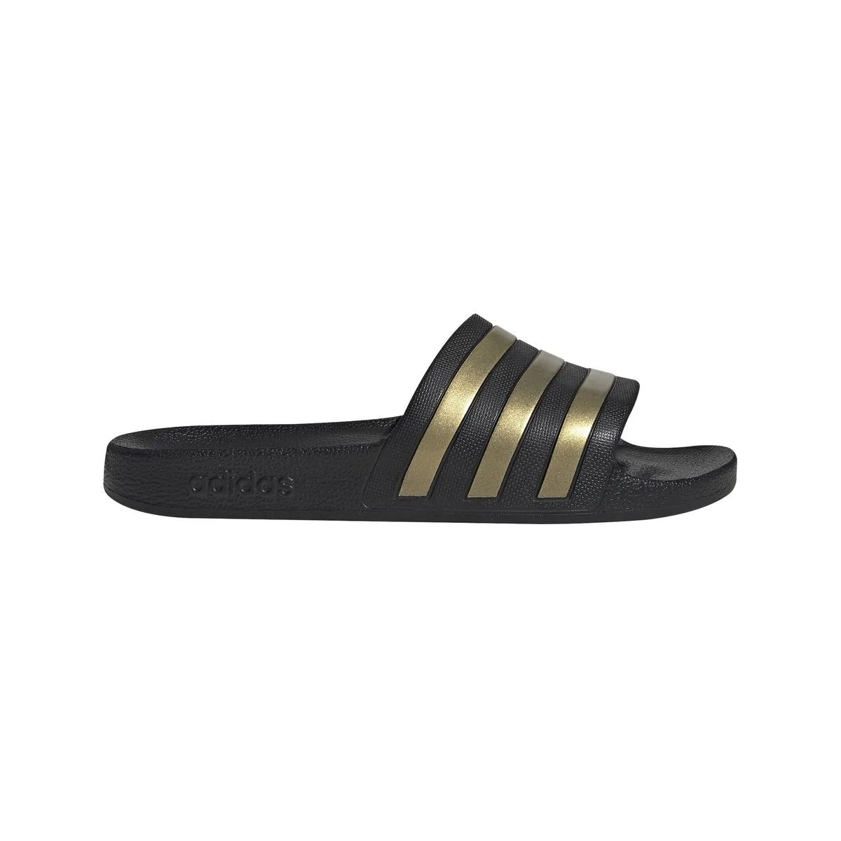 Aqua adilette Badeslipper, schwarz, Größe 39 39
