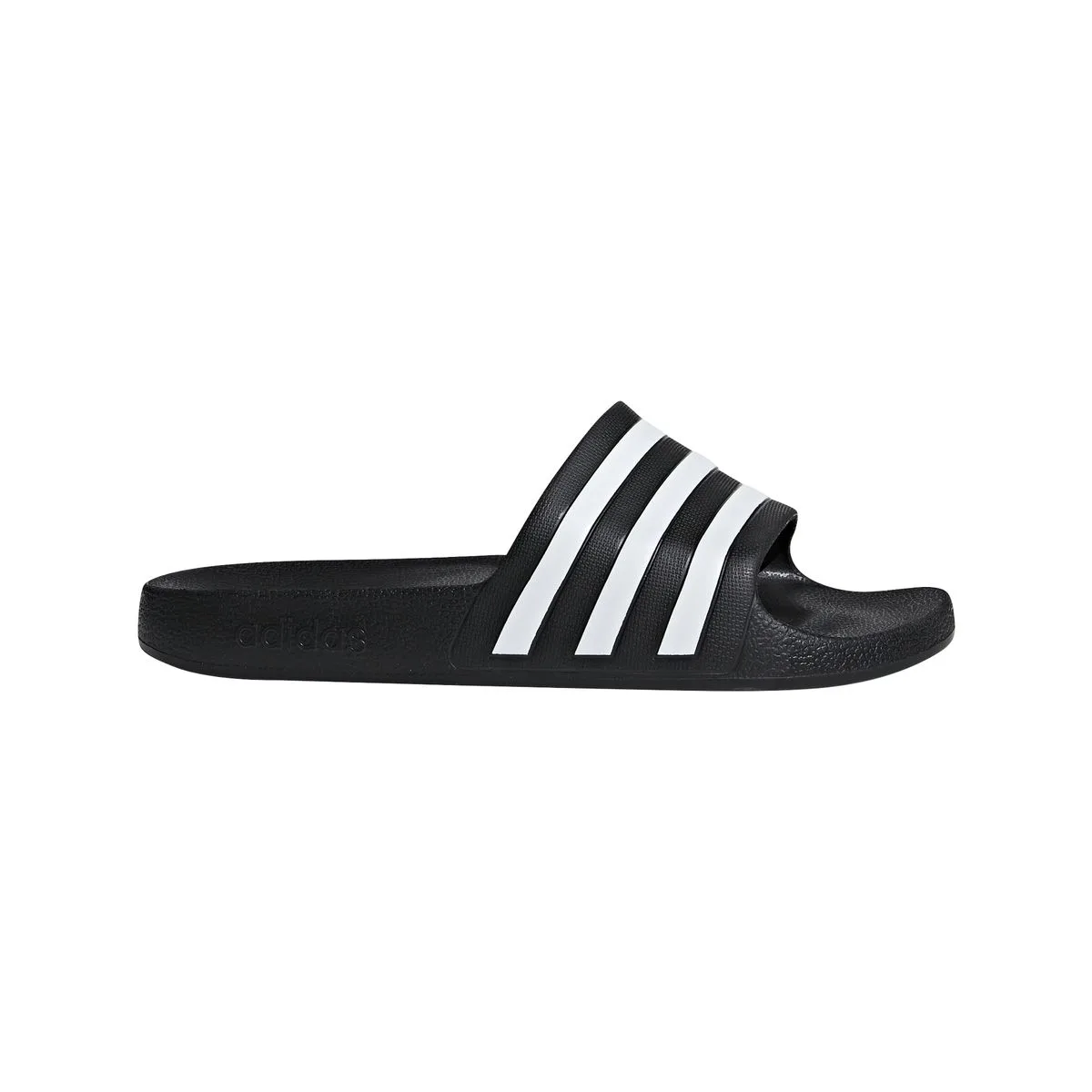 Aqua adilette Badeslipper, schwarz, Größe 38 38