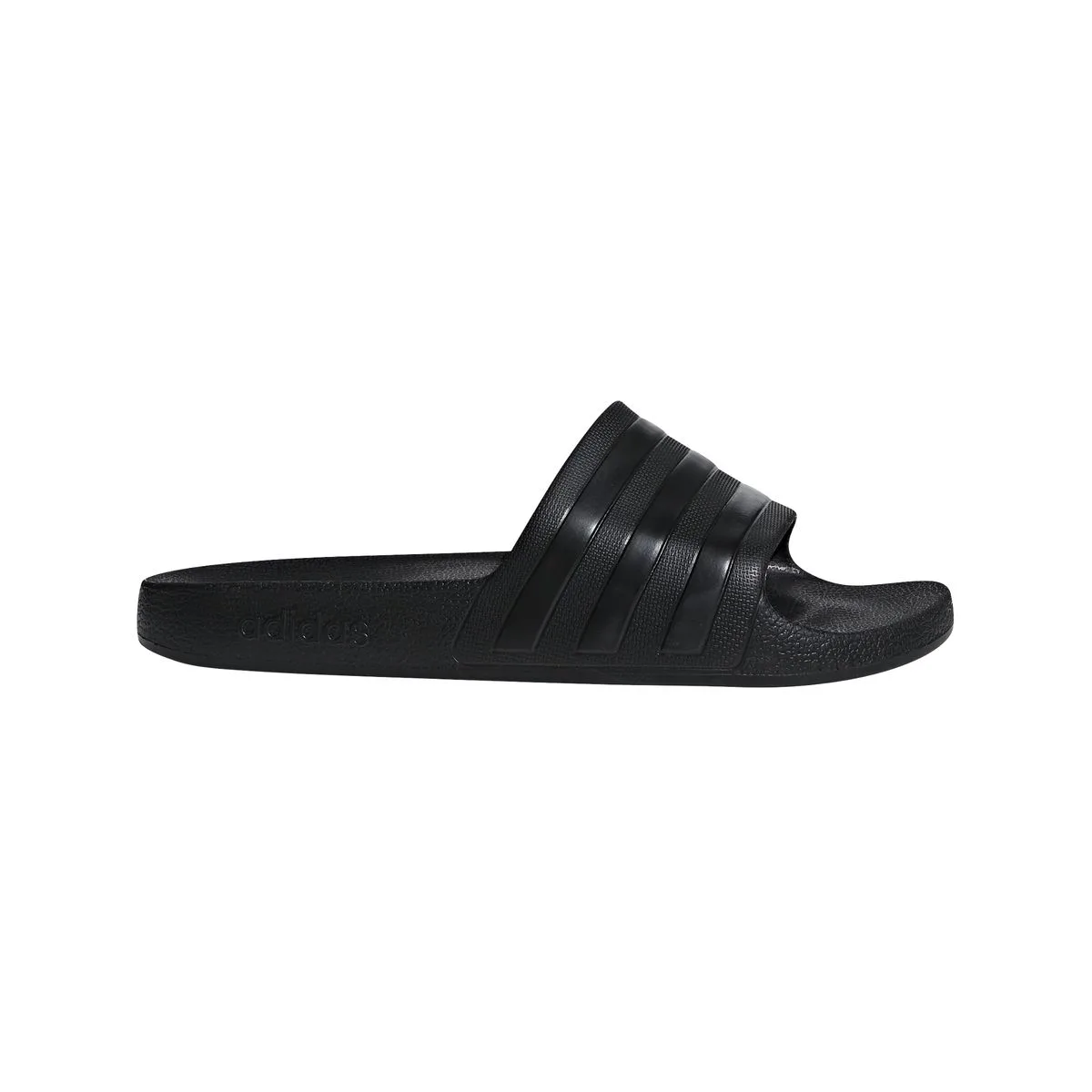 Aqua adilette Badeslipper, schwarz, Größe 43 43