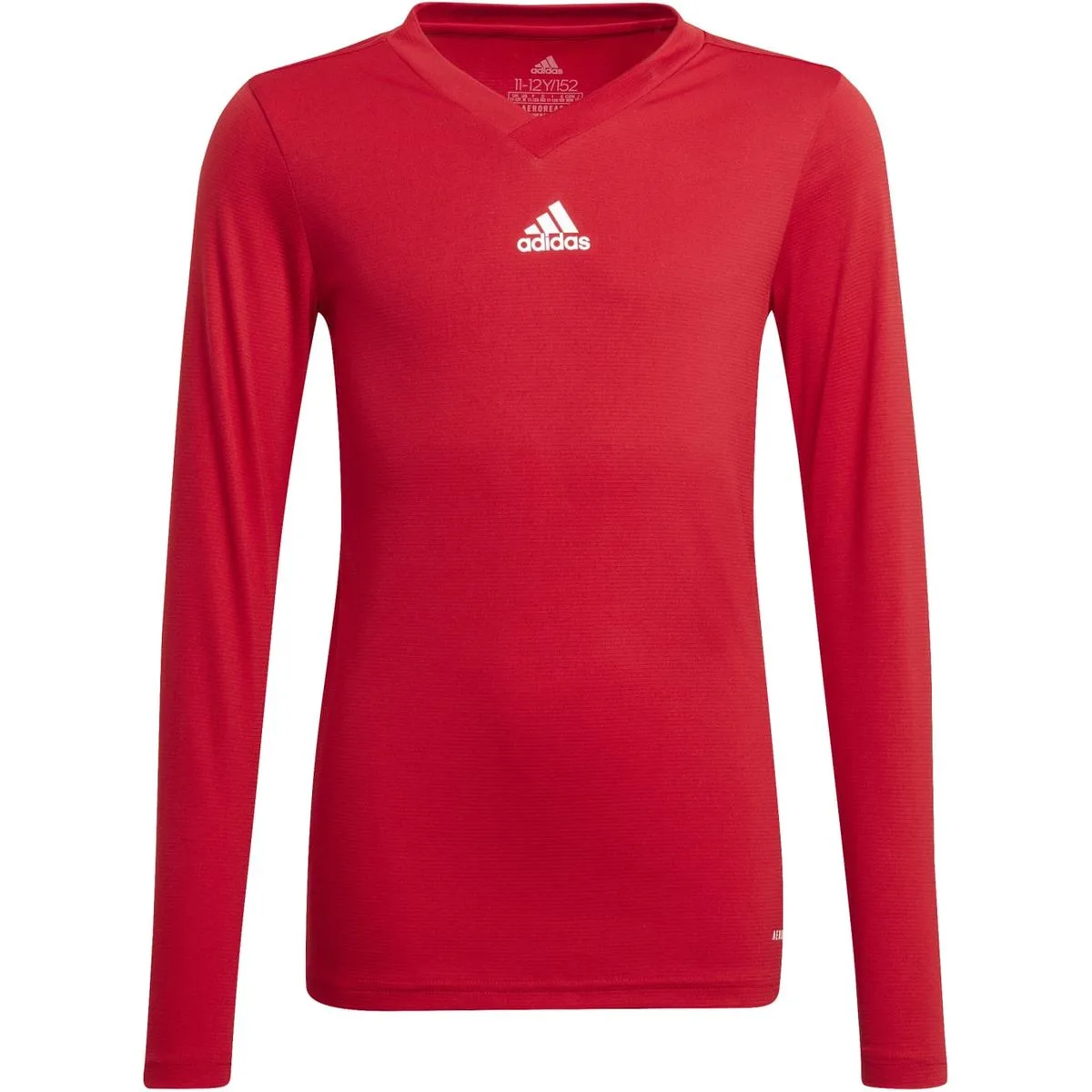 Team Base Longsleeve Jungen Trikot, rot 140
