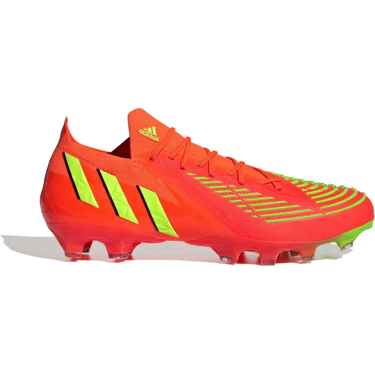 Predator Edge.1 Low AG Fußballschuh Nockenschuhe, rot, Größe 42 42