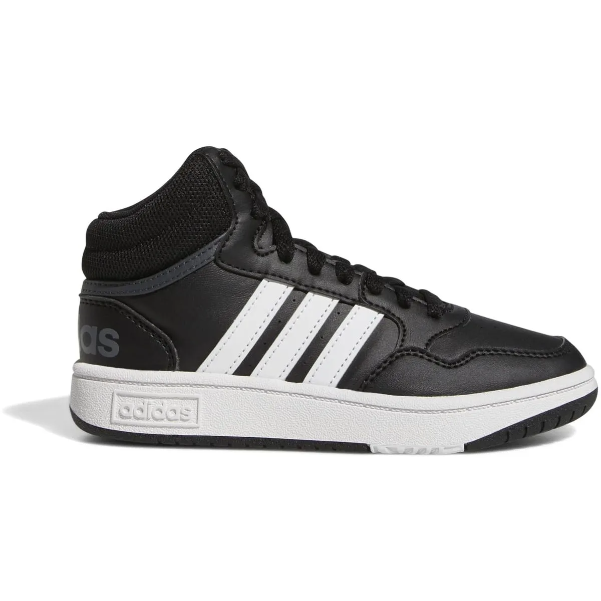 Hoops Mid Schuh Kinder Freizeitschuhe, schwarz, Größe 33 33