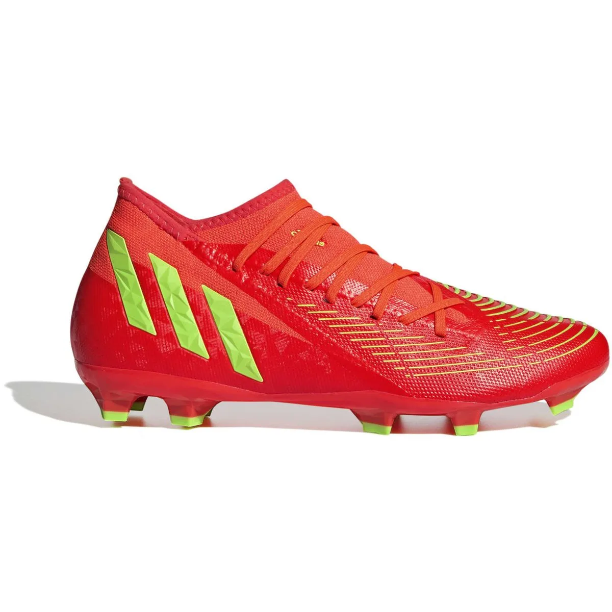 Predator Edge.3 FG Fußballschuh Nockenschuhe, rot, Größe 44 44