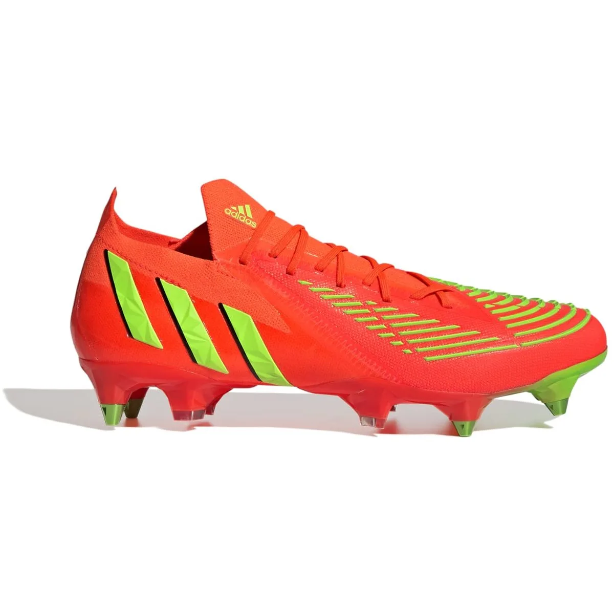 Predator Edge.1 Low SG Fußballschuh Nockenschuhe, rot, Größe 40 ⅔ 40 ⅔