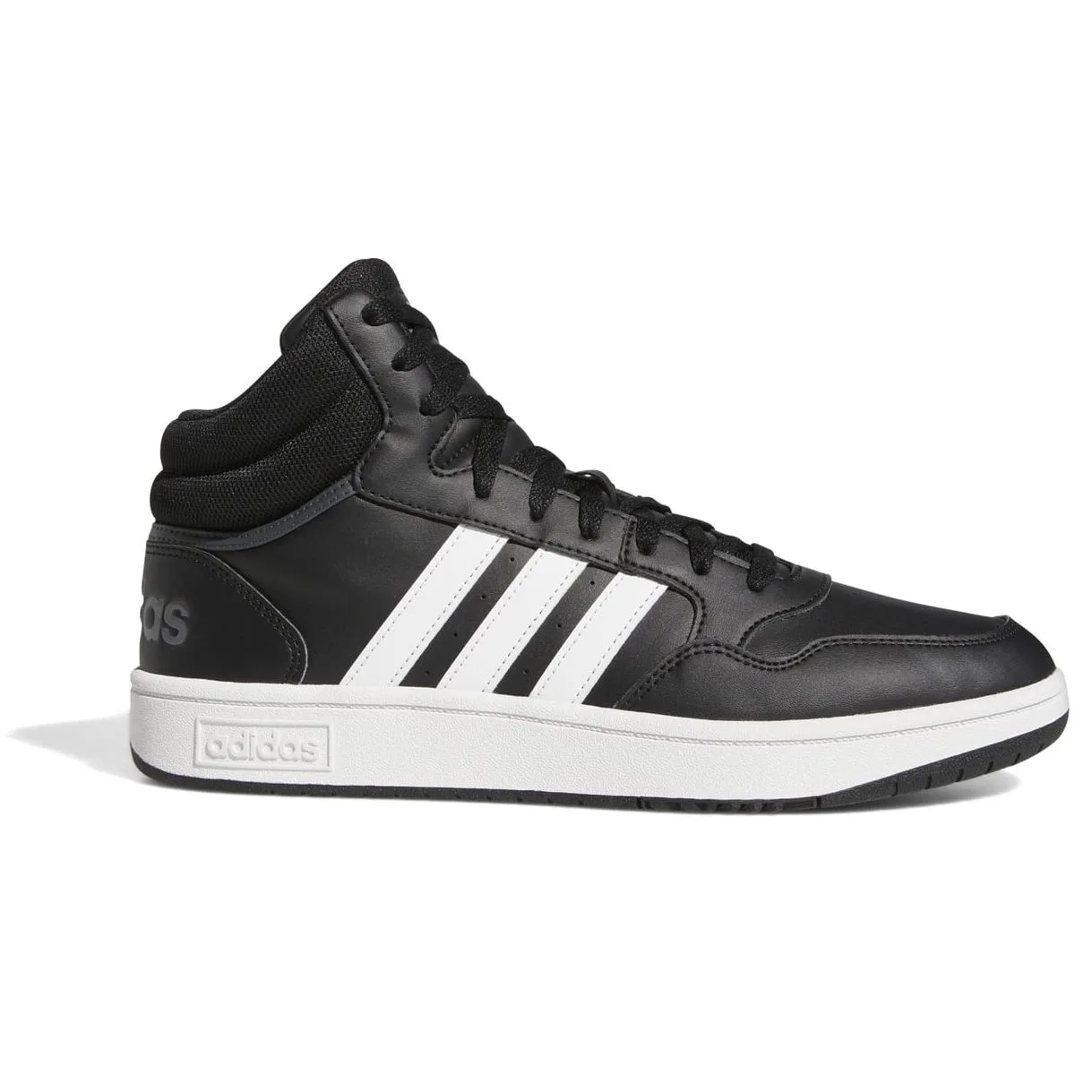 Hoops 3.0 Mid Lifestyle Basketball Classic Vintage Schuh Herren Freizeitschuhe, schwarz, Größe 40 40