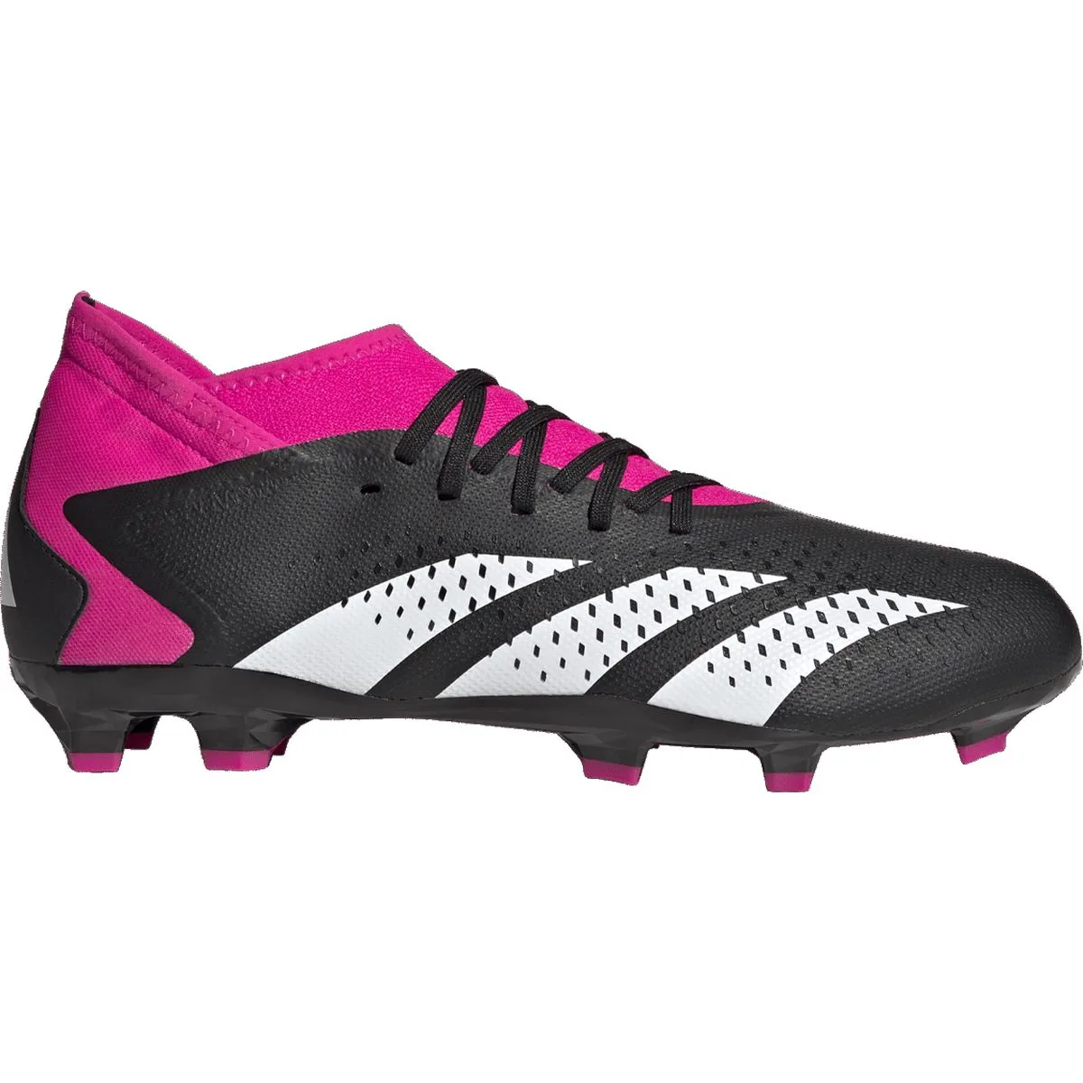 Predator Accuracy.3 FG Fußballschuh Nockenschuhe, schwarz, Größe 43 ⅓ 43 ⅓