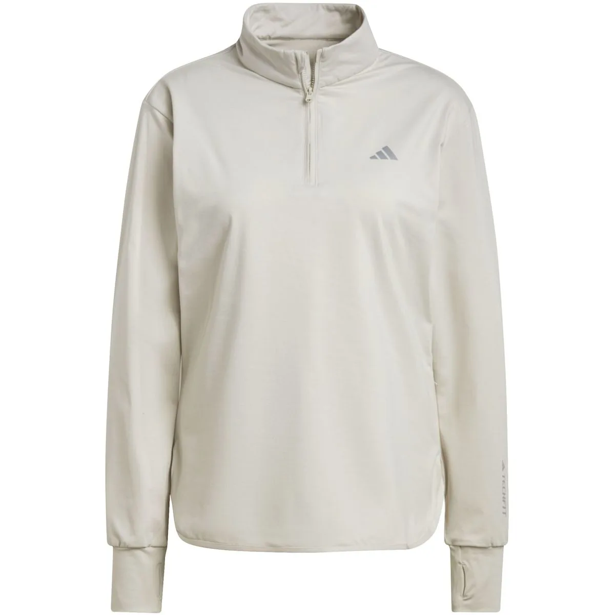 Techfit AEROREADY Warm Quarter-Zip Trainingsoberteil Damen Jacke, weiß L
