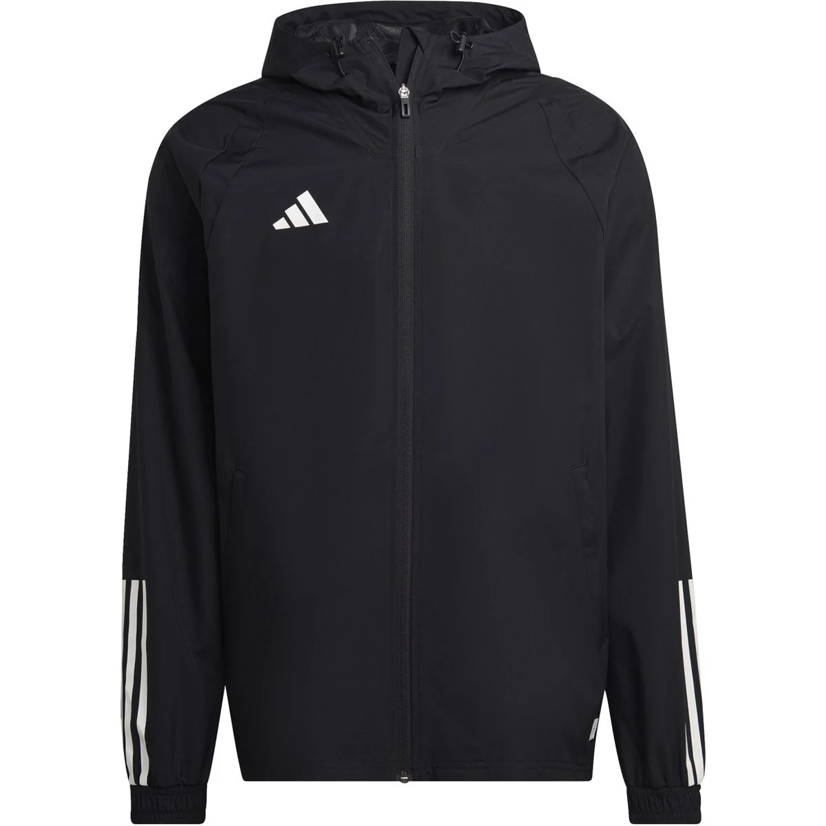 Tiro 23 Competition All-Weather Jacke Herren Fußballjacke, schwarz XL