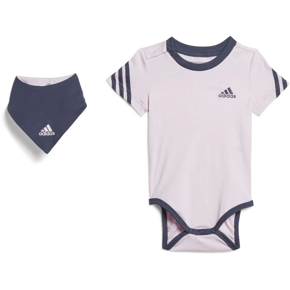 Adidas 3-Streifen Einteiler-Set Kinder Overall, pink