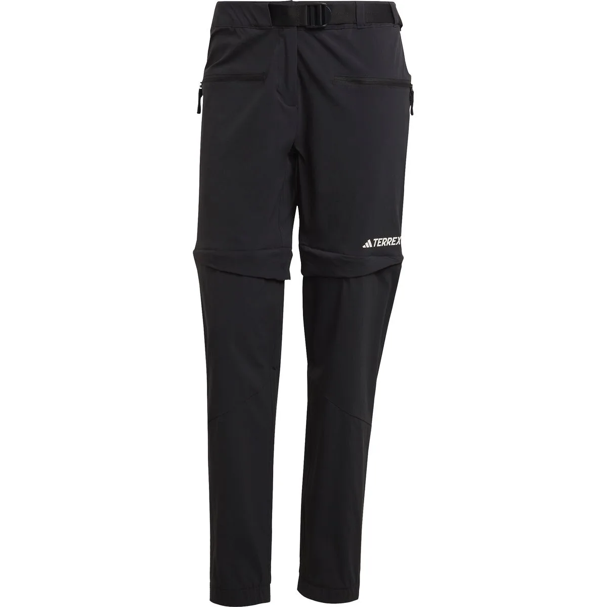 Terrex Utilitas Hiking Zip-Off Damen Hose, schwarz 40T
