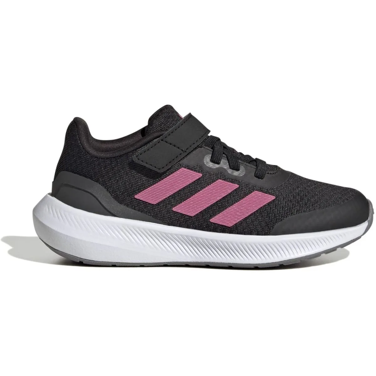 RunFalcon 3.0 Elastic Lace Top Strap Schuh Kinder Laufschuhe, schwarz, Größe 40 40