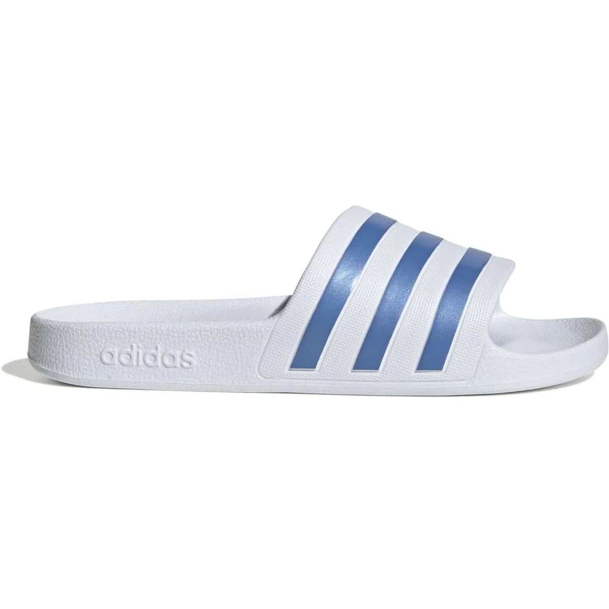 Aqua adilette Damen Badeslipper, weiß, Größe 38 38