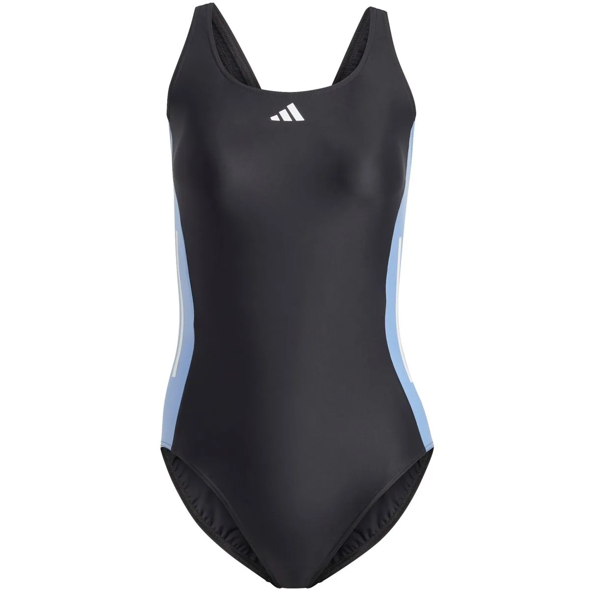 Adidas 3-Streifen Colorblock Badeanzug Damen schwarz
