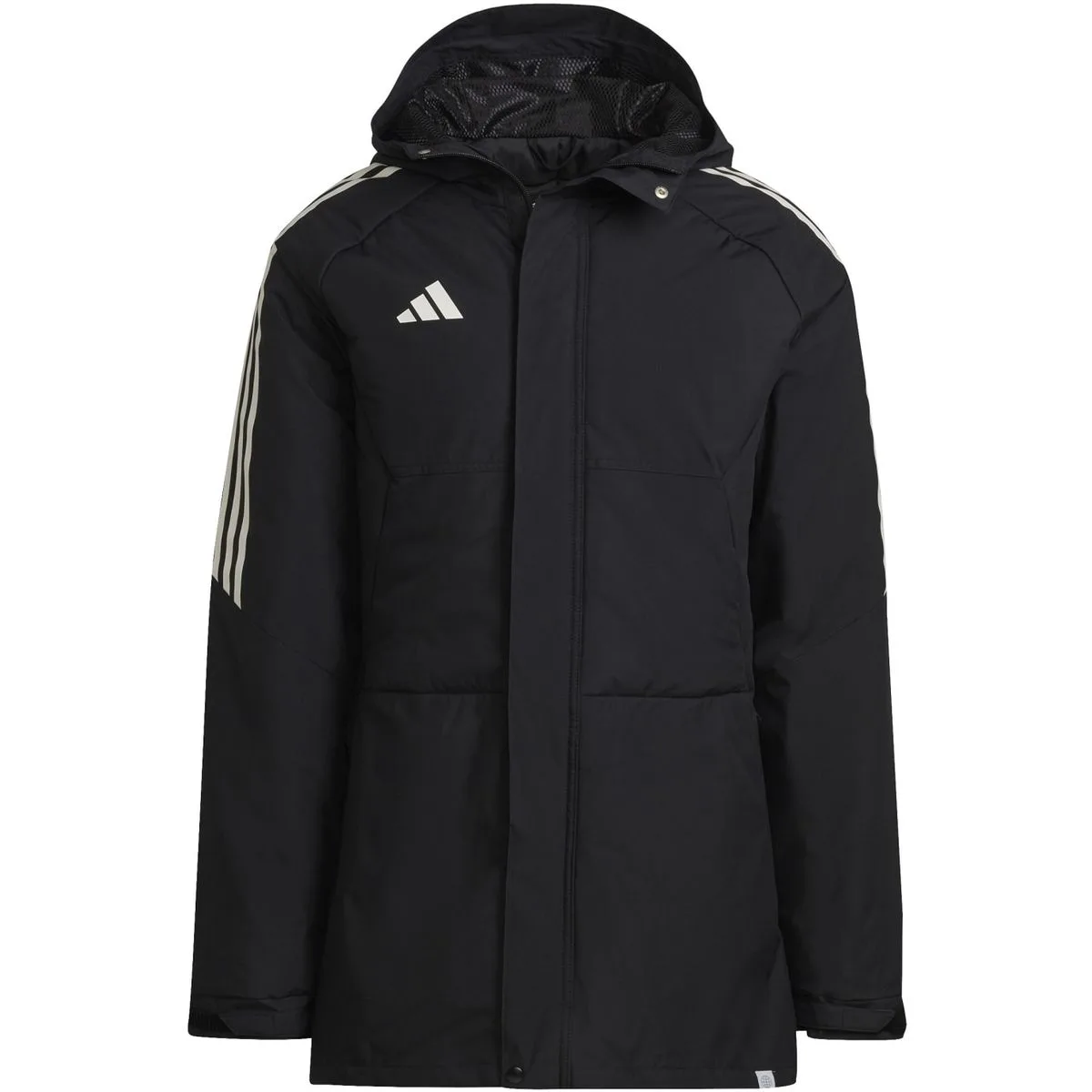 Adidas Condivo 22 Stadium Parka Herren Fußballjacke, schwarz