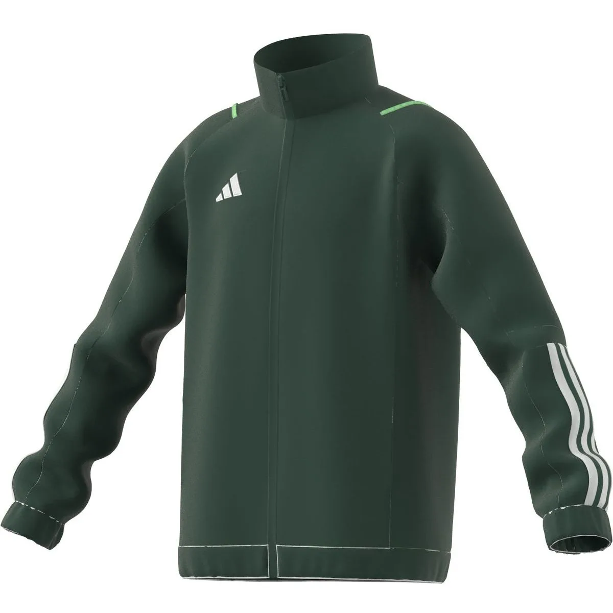 Tiro 23 Competition Präsentationsjacke Kinder Fußballjacke, grün 164
