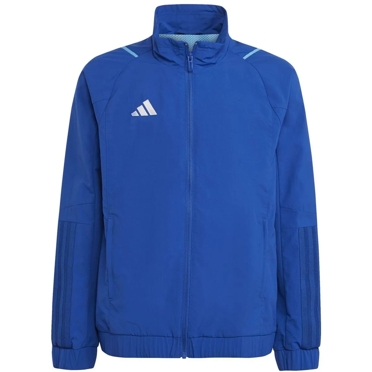 Tiro 23 Competition Präsentationsjacke Kinder Fußballjacke, blau 164
