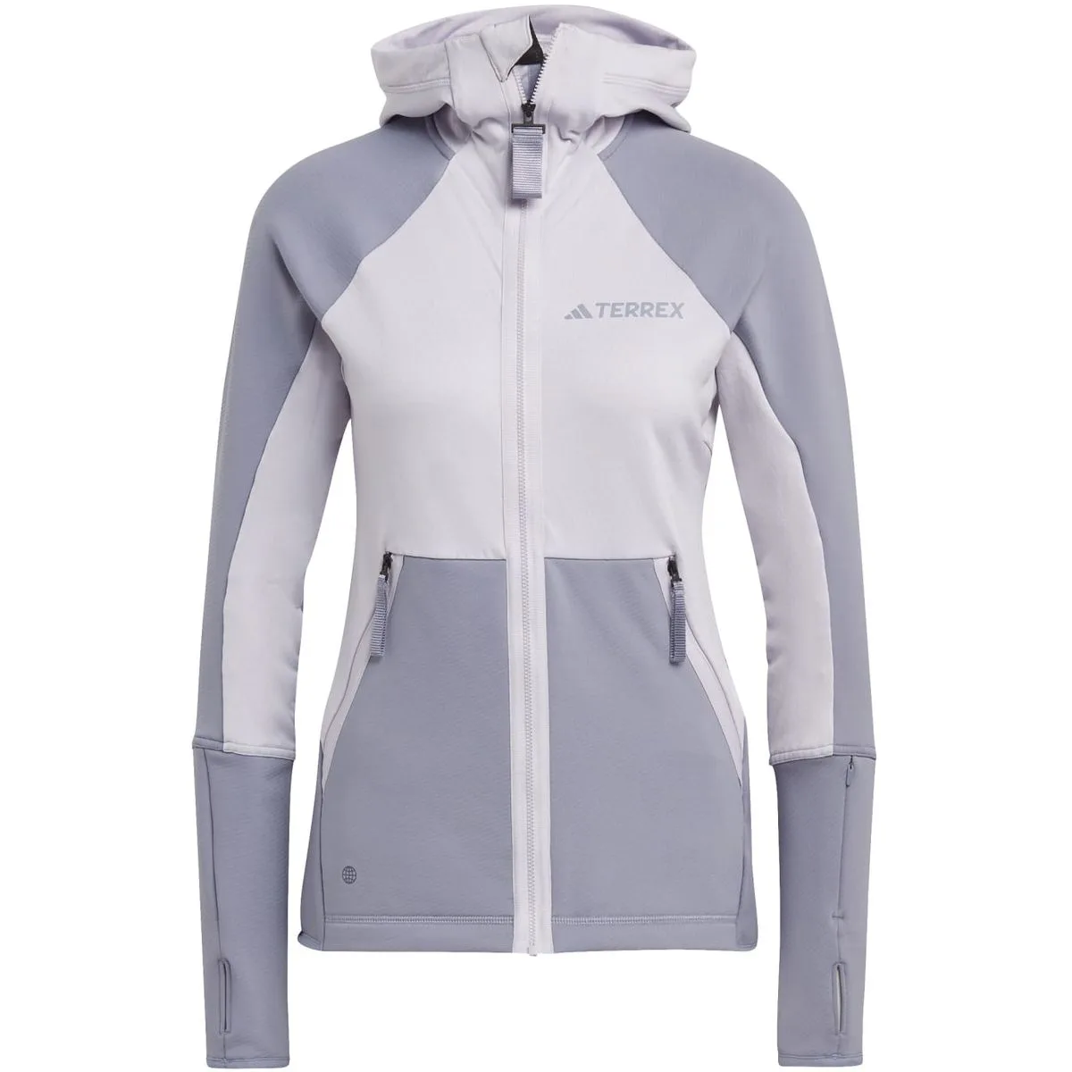 Terrex Tech Flooce Hooded Hiking Fleece Jacket Damen Pullover, L