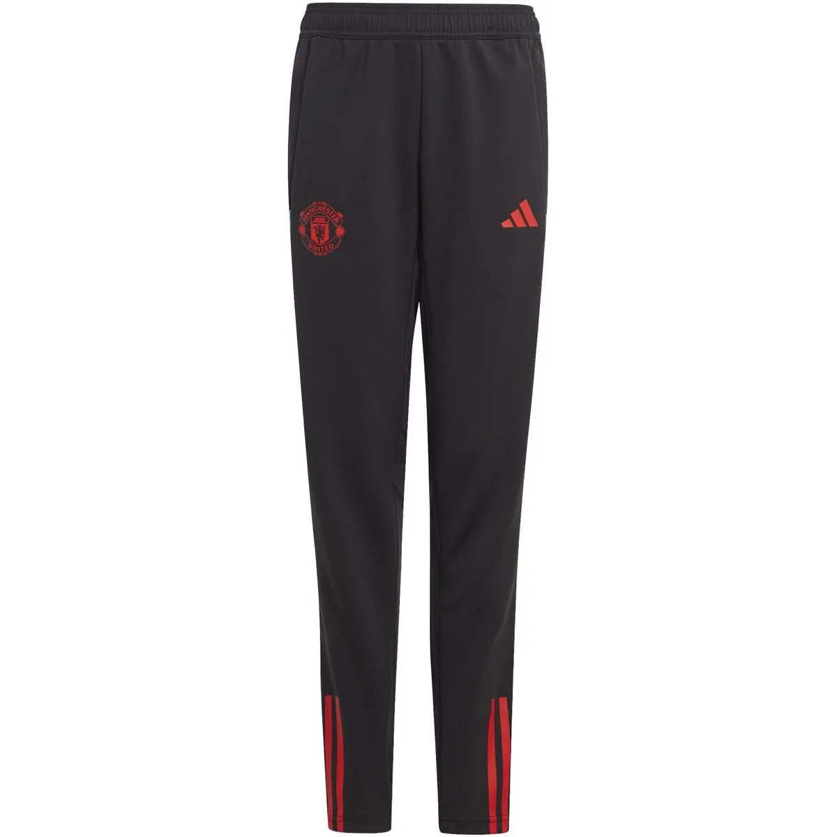 Manchester United Tiro 23 Juniors Trainingshose Kinder Fußballhose, schwarz 152