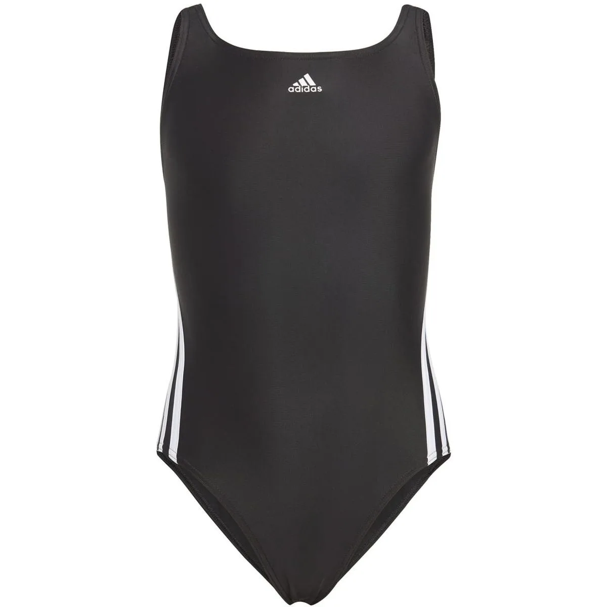 Adidas 3-Streifen Badeanzug Mädchen schwarz