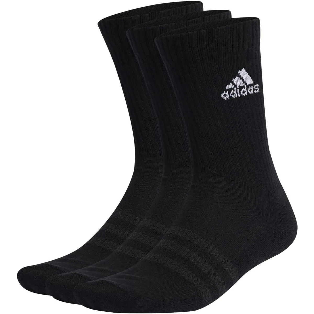 Cushioned Crew 3er-Pack Kinder Socken, schwarz KM