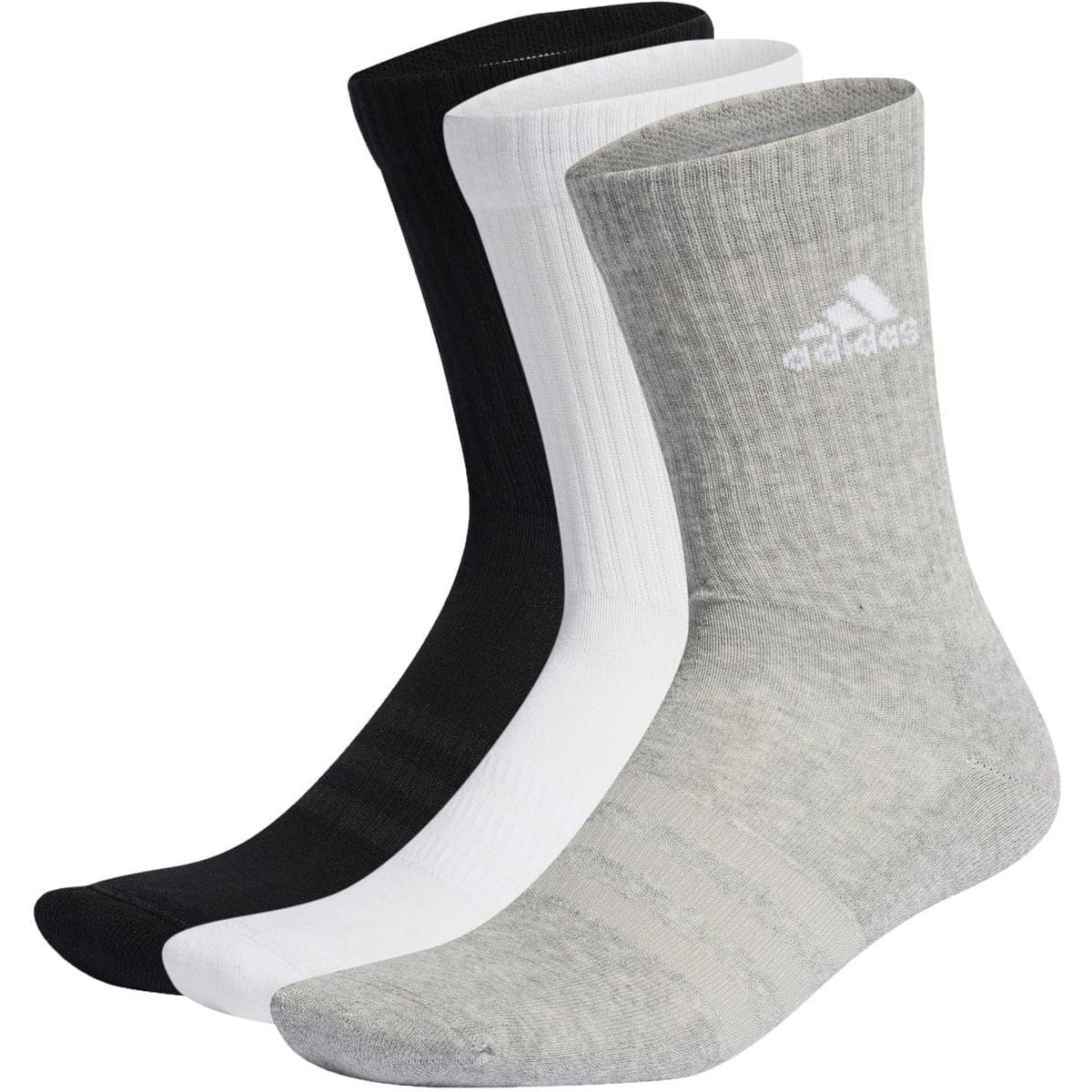 Cushioned Crew 3er-Pack Socken, grau XL