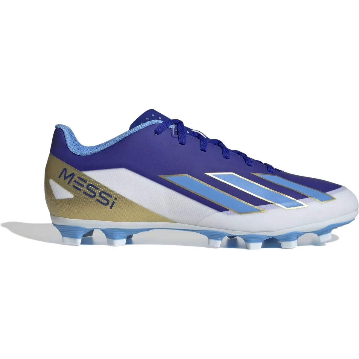 Adidas X Crazyfast Club FxG Nockenschuhe, blau, Größe 44 ⅔ 4066766184657