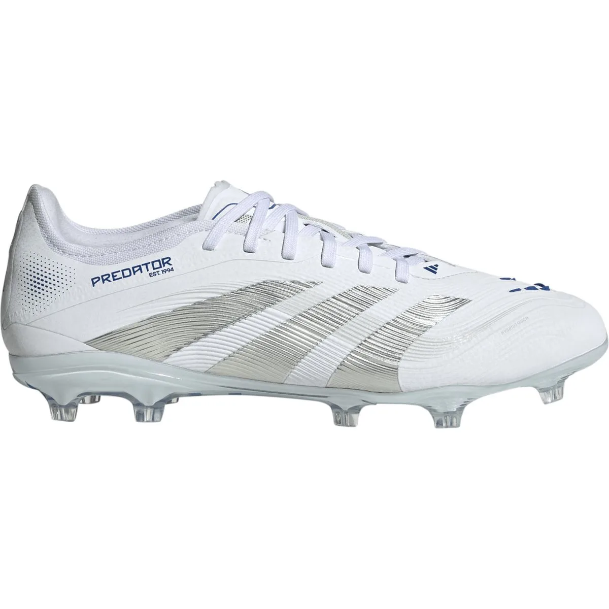 Predator Pro FG Nockenschuhe, weiß, Größe 41 ⅓ 41 ⅓