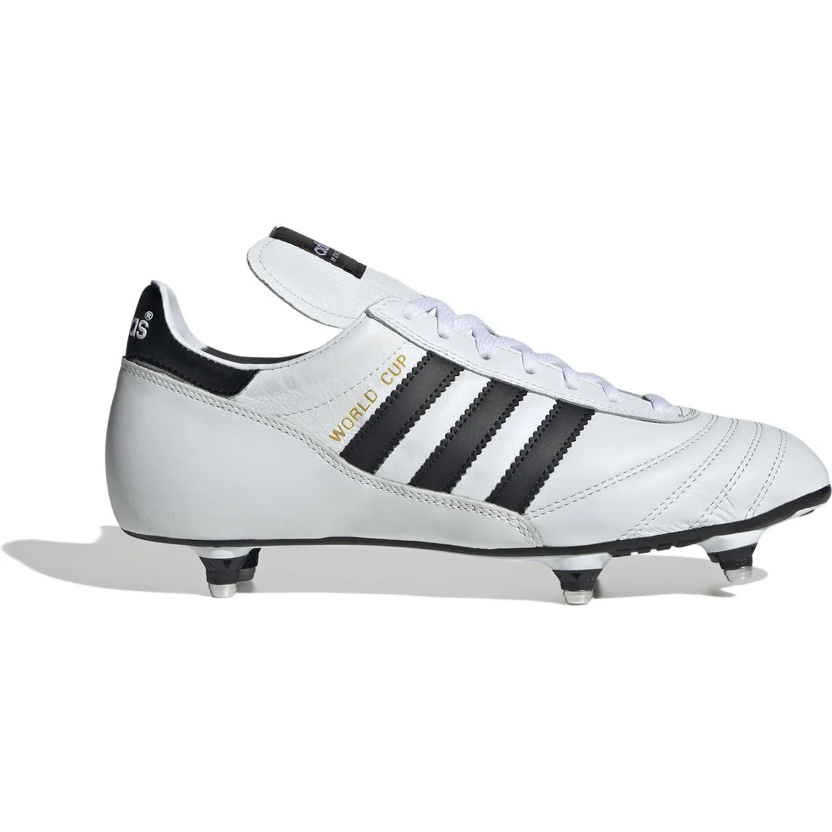 World Cup Fußballschuh Herren Stollenschuhe, weiß, Größe 43 ⅓ 43 ⅓