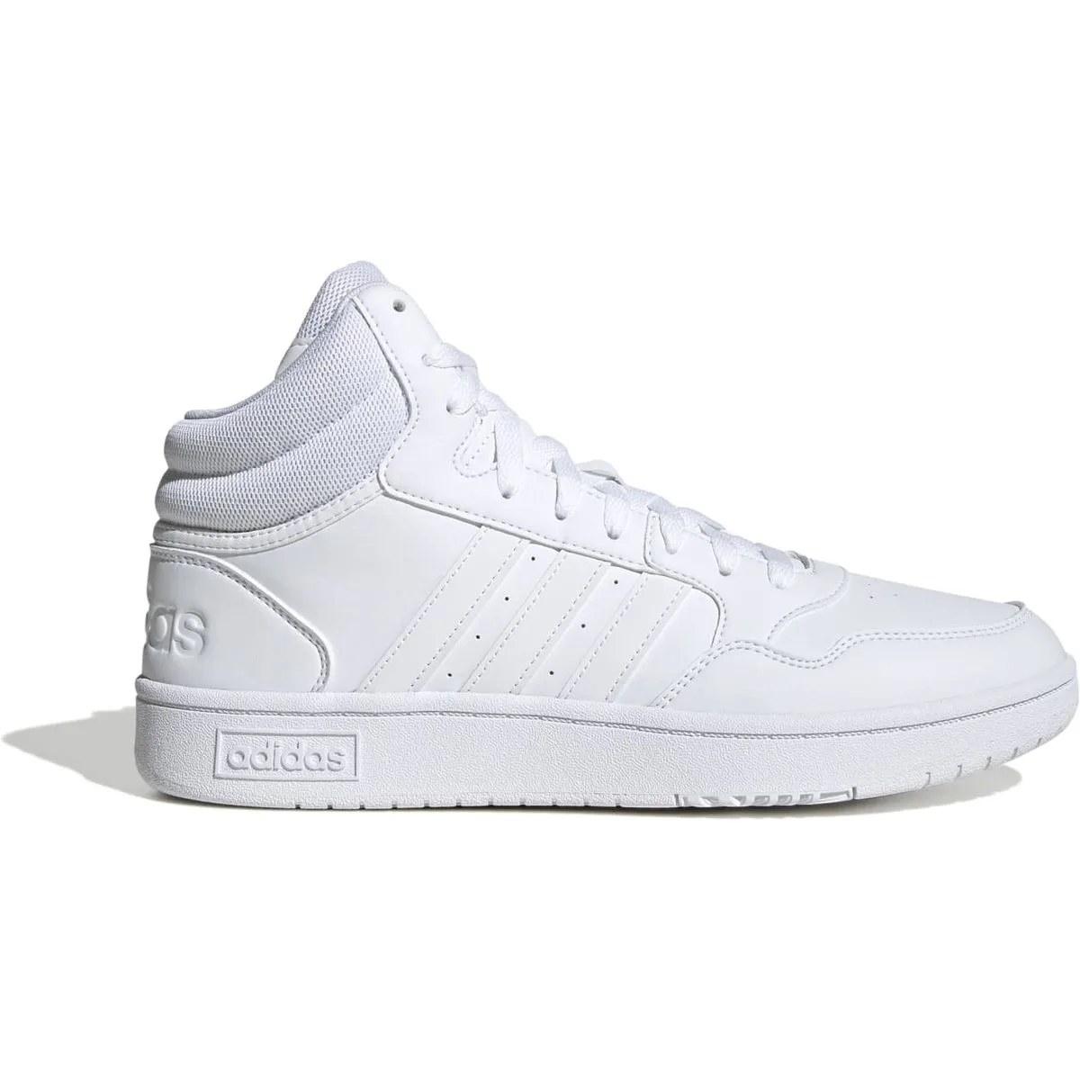 Hoops 3.0 Mid Lifestyle Basketball Classic Vintage Schuh Herren Freizeitschuhe, weiß, Größe 40 40