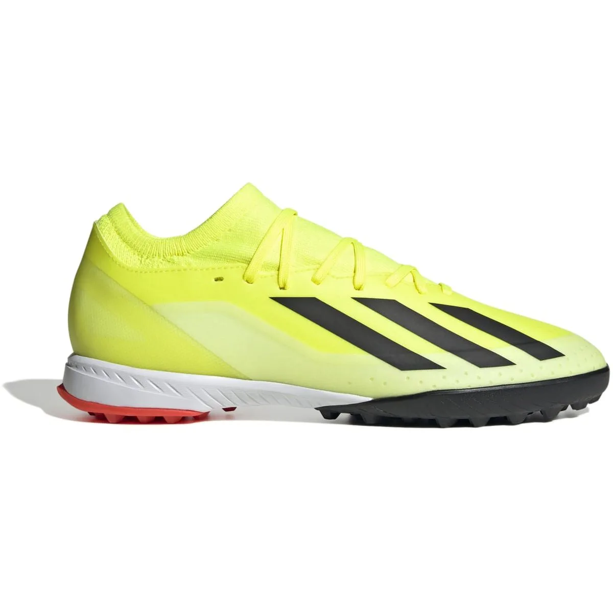 X Crazyfast League TF Multinockenschuhe, gelb, Größe 43 ⅓ 43 ⅓