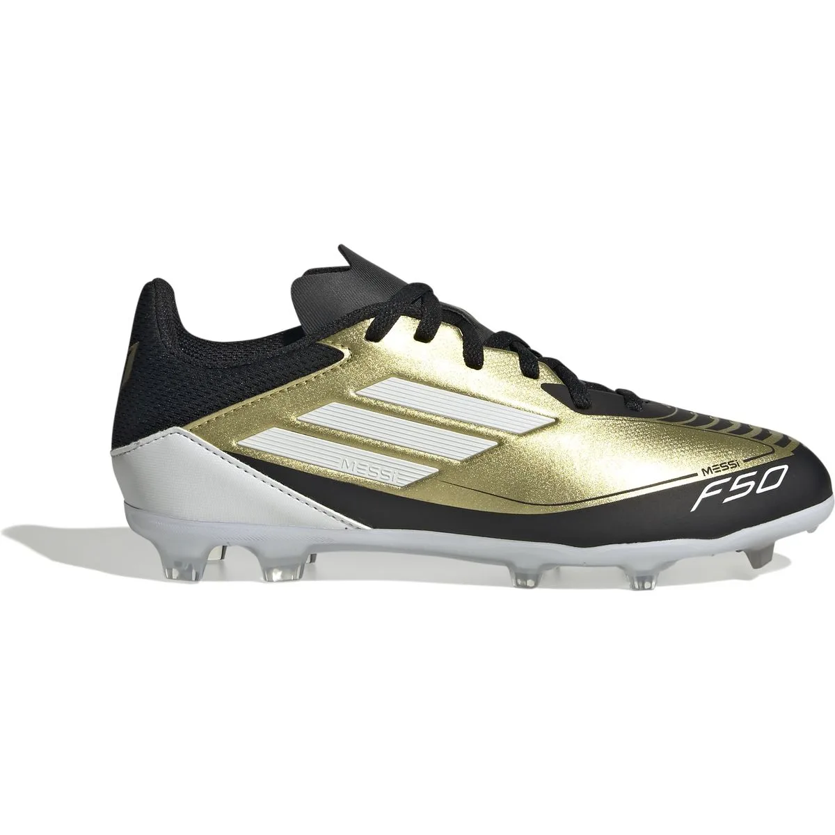 F50 League Messi FG/MG Kinder Nockenschuhe, gold, Größe 36 36
