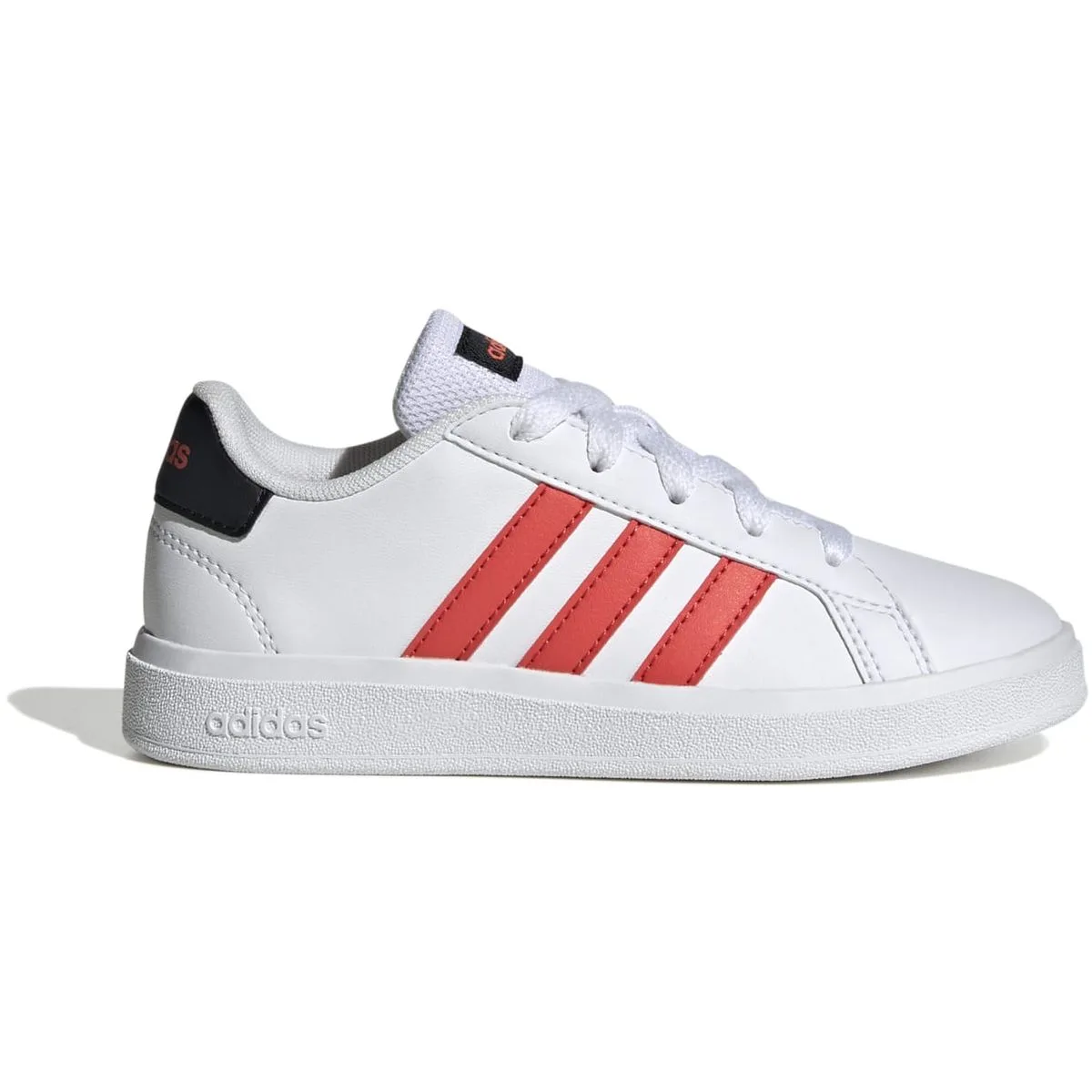 Grand Court Lifestyle Tennis Lace-Up Schuh Kinder Freizeitschuhe, weiß, Größe 28 28