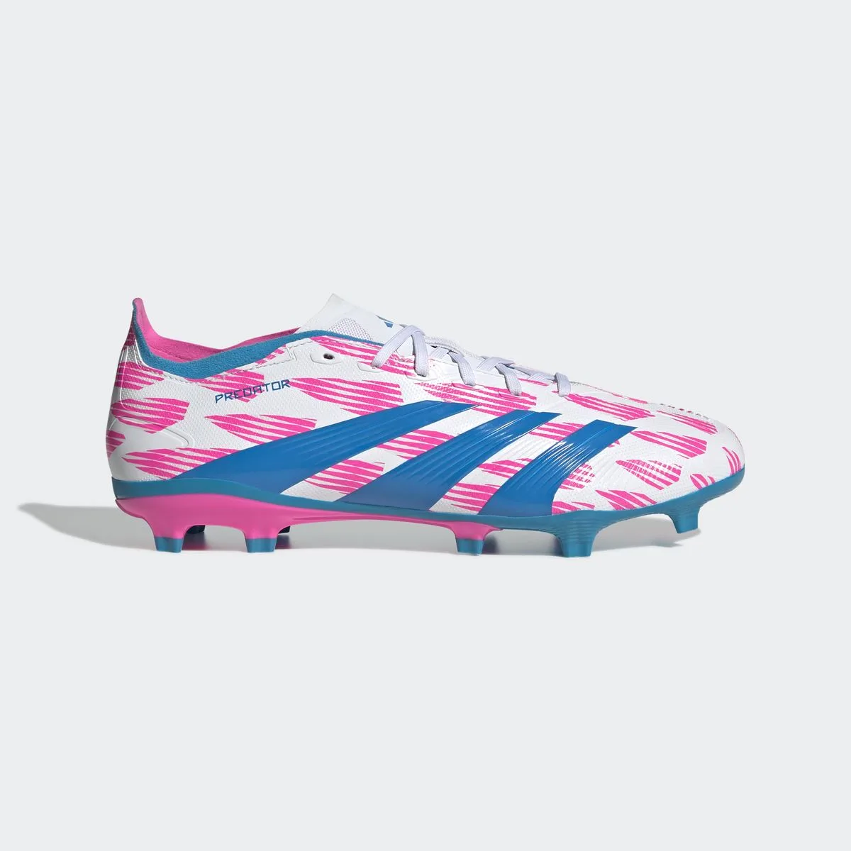 Predator League Firm Ground Nockenschuhe, weiß, Größe 44 ⅔ 44 ⅔