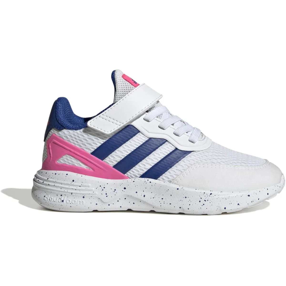 Nebzed Elastic Lace Top Strap Schuh Kinder Laufschuhe, weiß, Größe 32 32