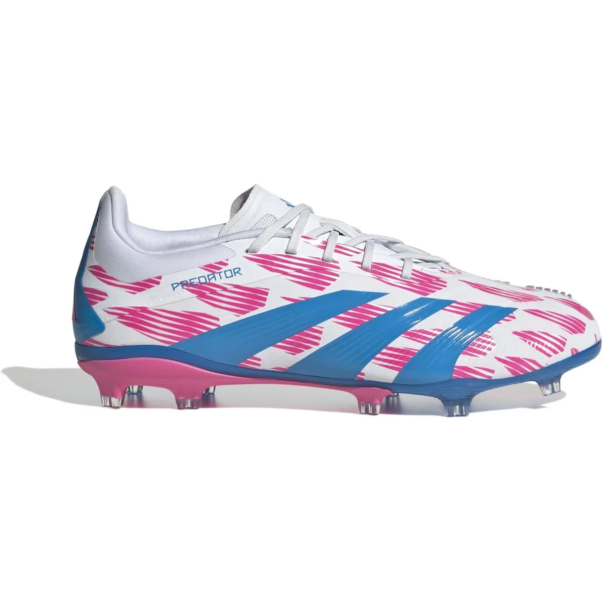 Predator Elite FG Kinder Nockenschuhe, weiß, Größe 38 ⅔ 38 ⅔