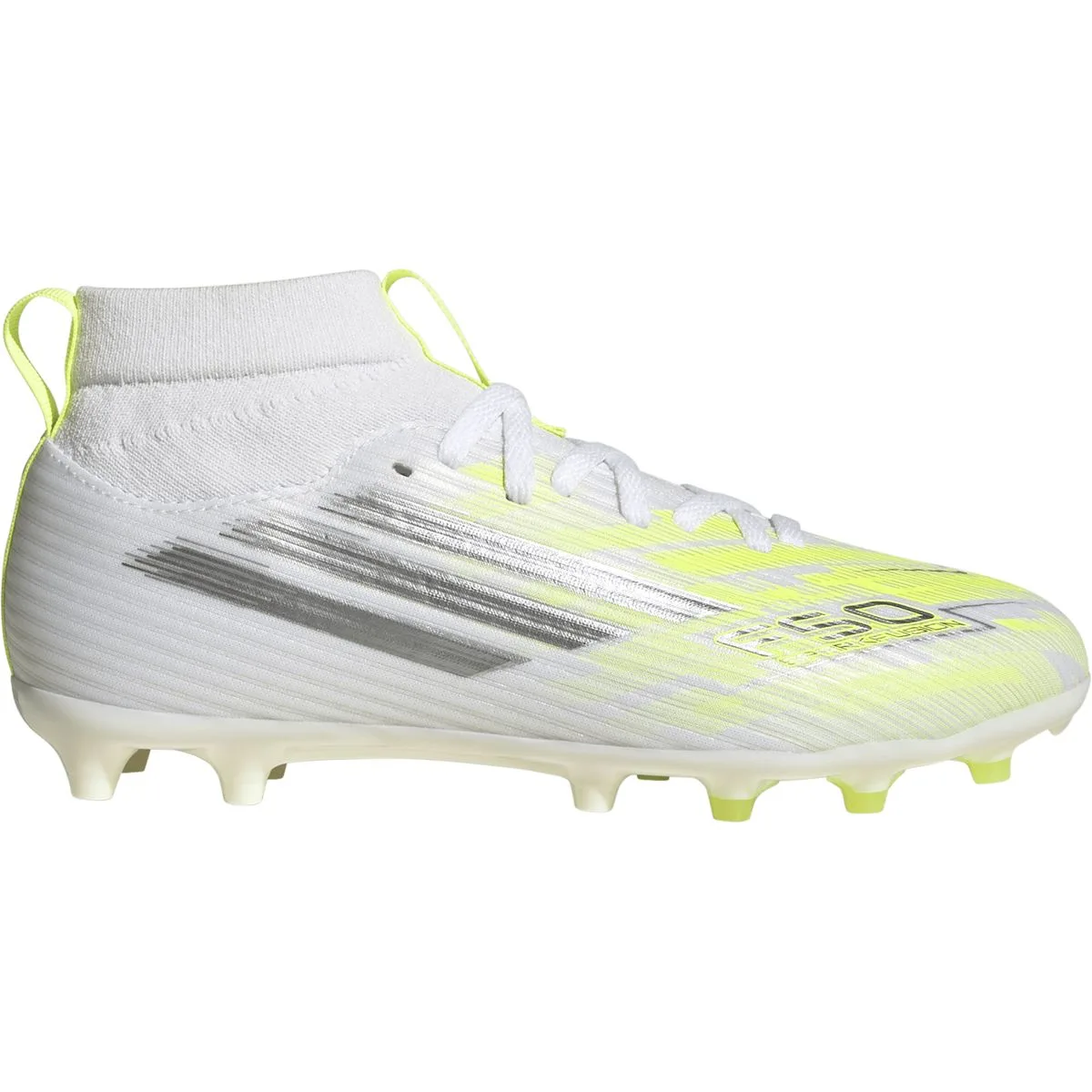 F50 Sparkfusion League FG/AG Nockenschuhe, weiß, Größe 29 29