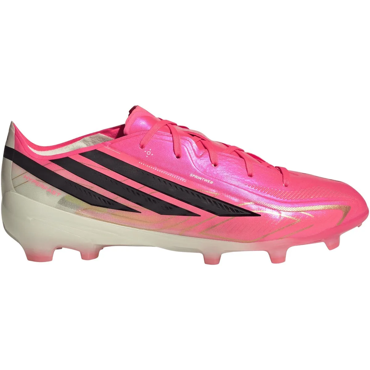 F50 Hyperfast Elite Firm Ground Soccer Cleats Kinder Nockenschuhe, rosa, Größe 32 32