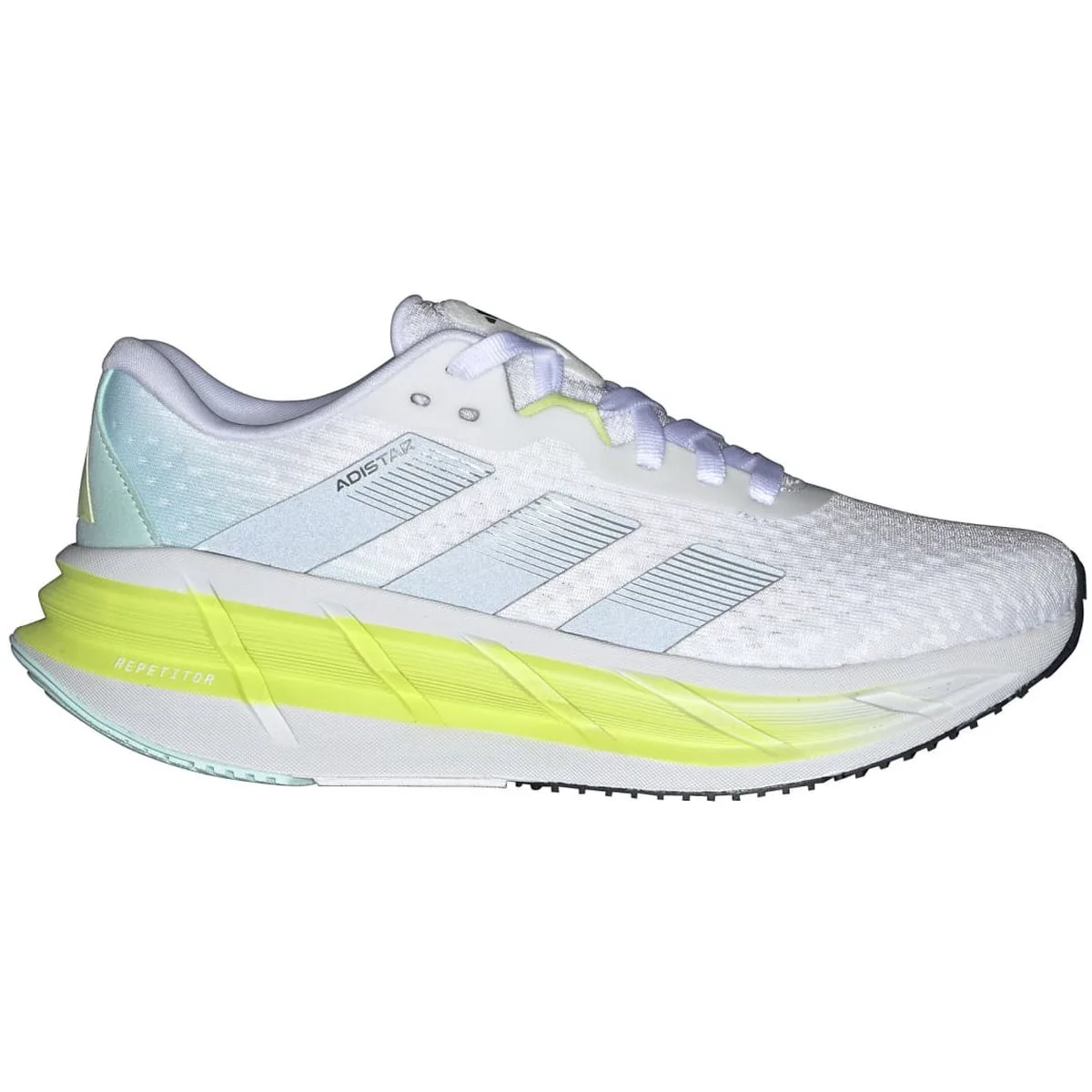 Adistar 3 Damen Laufschuhe, weiß, Größe 43 ⅓ 43 ⅓
