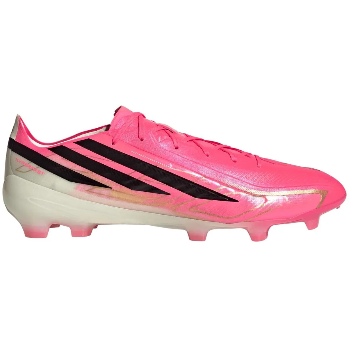 F50 Hyperfast PRO Firm Ground Soccer Cleats Nockenschuhe, rosa, Größe 47 ⅓ 47 ⅓