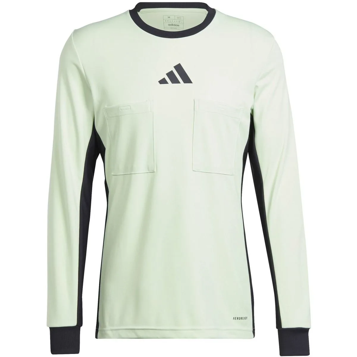 Referee 24 Jersey Long Sleeve Herren Schiedsrichterhemd, grün XL