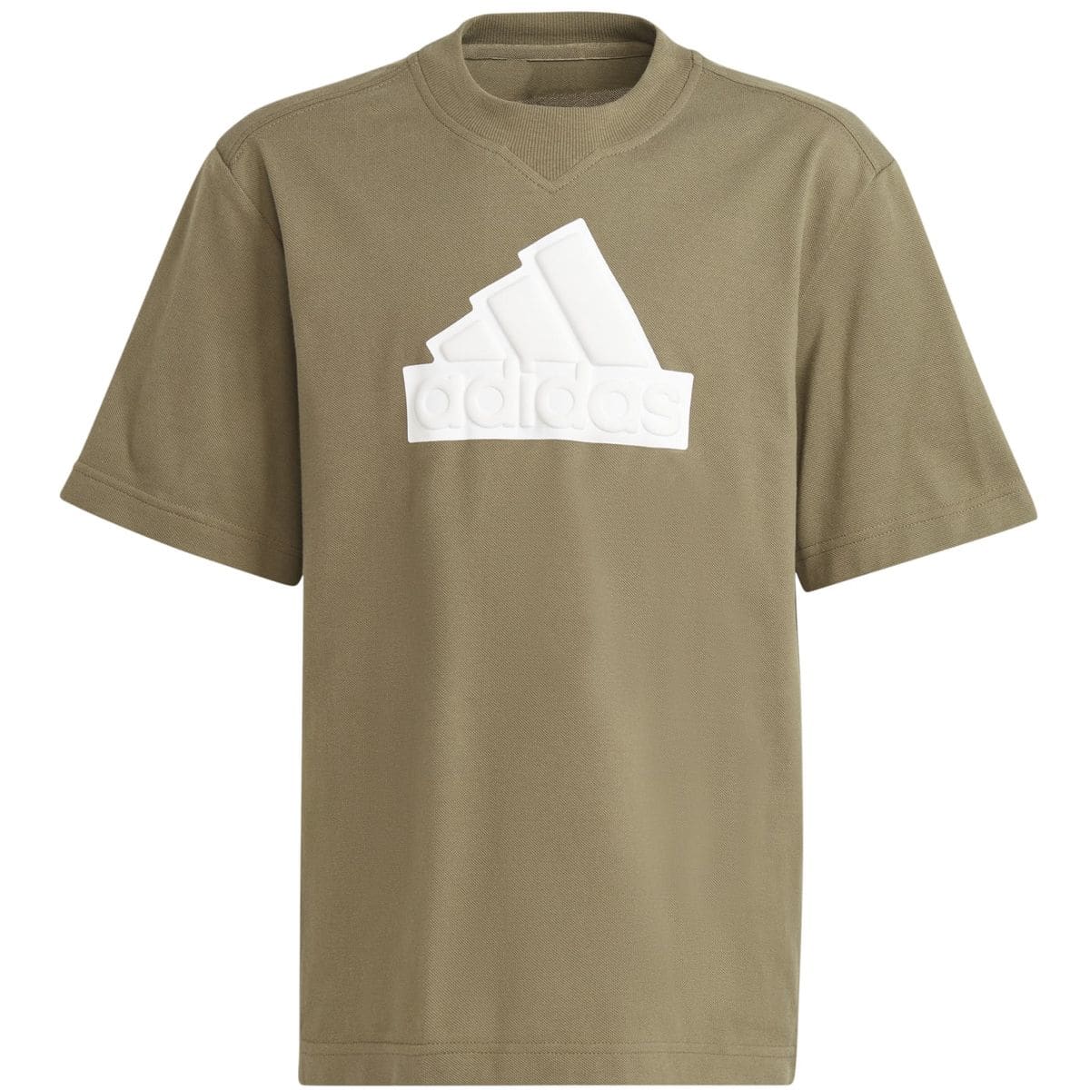 Future Icons Logo Piqué T-Shirt Kinder T-Shirt, grün 176