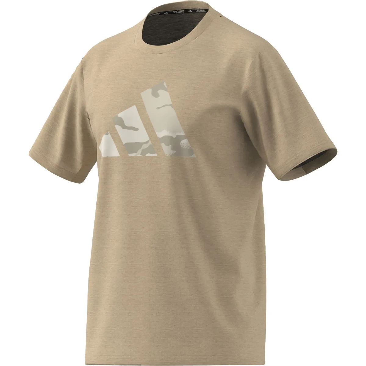 Train Essentials Seasonal Brand Love Camo T-Shirt Herren T-Shirt, rosa L