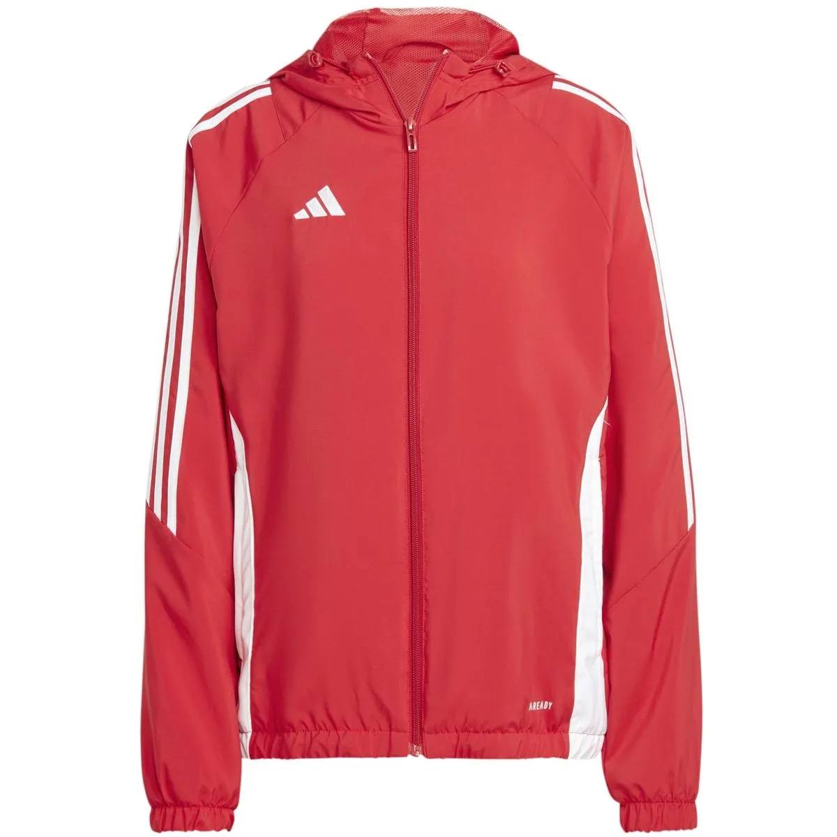Adidas Tiro 24 Damen Schlupfjacke, rot