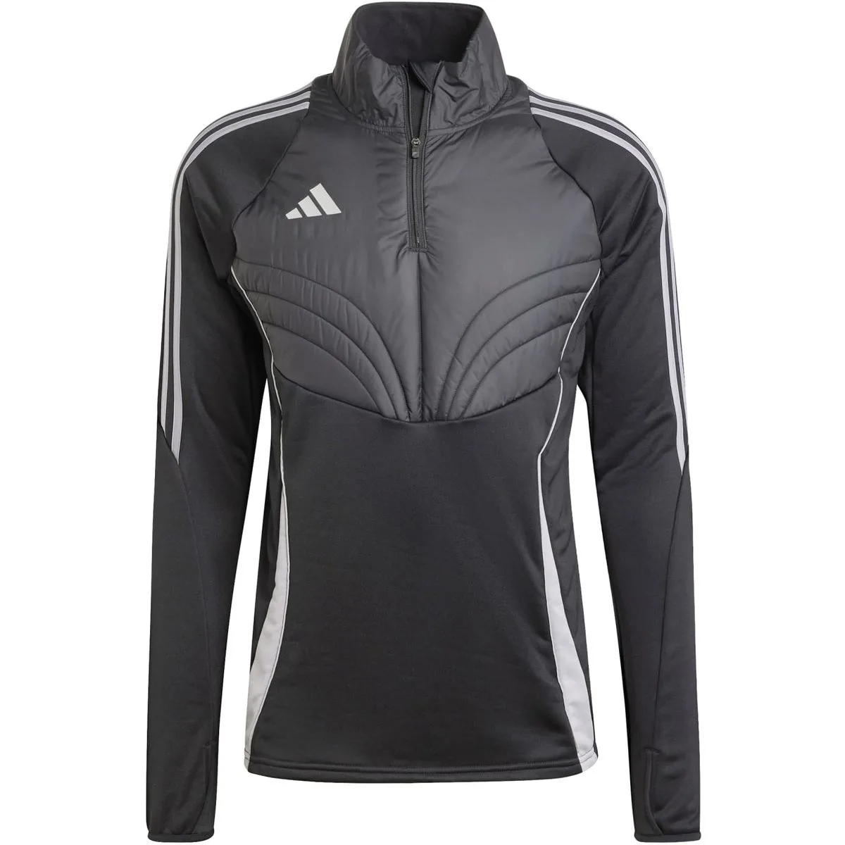 Tiro 24 Winterized Oberteil Herren Rollkragenpullover, schwarz S