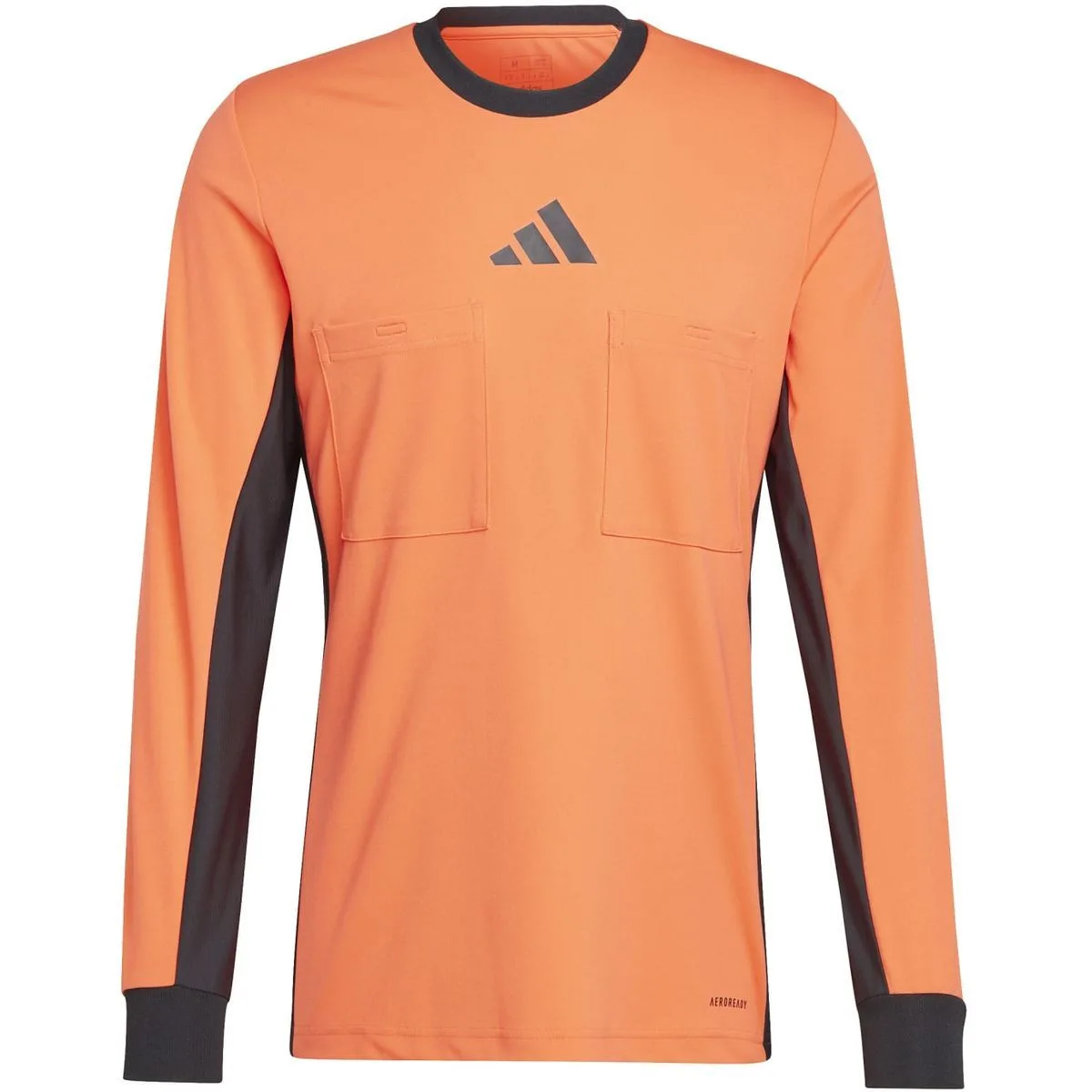 Referee 24 Jersey Long Sleeve Herren Schiedsrichterhemd, orange XL